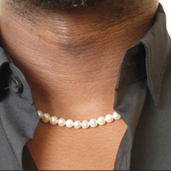 PEARLS 1 set of 2 Two Strands 14 inch and 11 inch Estate Sale Find EUC VINTAGE - Picture 6 of 8